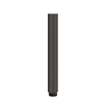 IVY Concord Ensemble de douche de tête - encastré - symmetry - inverseur arrêt 2 voies - bras de plafond 30 cm - douche de tête medium 30 cm - support avec sortie - flexible de douche 150 cm - douchette barre - RVS316 - noir carbone brossé PVD SW1031966