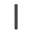 IVY Tribe Regendoucheset - inbouw - 2-weg stop-omstel - 30cm plafondbuis - 25cm medium hoofddouche rond - glijstang met uitlaat - 150cm doucheslang - staafmodel handdouche - RVS316 - geborsteld carbon black PVD SW1032125