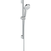 Hansgrohe Croma Select S Vario ensemble barre de douche avec douchette Croma Select S Vario EcoSmart 65cm avec flexible Isiflex`B 160cm blanc/chrome 0605497
