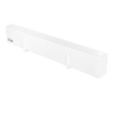 Eurom Alutherm Radiateur convecteur - 145x21cm - IP24 - 2500 watts - wifi - sol/mur - Horizontal - métal blanc mat SW999862