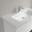 Villeroy & boch Architectura Lavabo - 44.5x100cm - avec trou de robinet - blanc alpin SW1162575