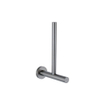 Fortifura Calvi Ensemble WC 5 pièces - porte-rouleau de papier toilette - porte-rouleau de réserve - porte-brosse de toilettes - patère pour serviette - poubelle à pédale - Gunmetal brossé PVD SW1478230