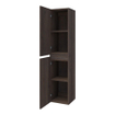 BRAUER Solution Armoire colonne chêne massif 35x160cm Black Oak SW392903