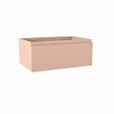 Mondiaz FOGE wastafelonderkast - 60x41x25cm - 1 lade - uitsparing midden - softclose - Rosee SW1015250