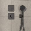 hansgrohe ShowerSelect Comfort Q Thermostaat - inbouw - brushed black chrome SW918096