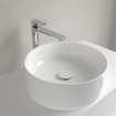 Villeroy & Boch Collaro opzetwastafel - rond Ø40cm - zonder overloop zonder kraangat ceramic+ wit SW358382