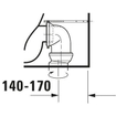 Duravit Starck 2 cuvette pour réservoir apparent vario avec fixation dissimulée sans réservoir blanc 0295871