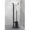 Zack SCALA Toiletbutler - 71x20cm - zwart SW890964
