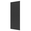 Plieger Cavallino Retto radiateur design vertical simple raccordement central 2000x754mm 1666W noir graphite (black graphite) 7255340