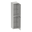 BRAUER Elevate armoire de salle de bains - 160x35x35cm - hors poignées rapportées - 2 portes - ouverture à gauche ou à droite - blanc mat SW1199990