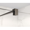 Fortifura Galeria Douche à l'italienne - 100x200cm - verre clair - Gunmetal SW876761