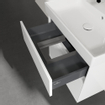Villeroy & Boch Collaro meuble sous-lavabo - 60,4x54,6cm - 2 tiroirs Glossy white SW479543