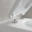 Villeroy & Boch Antao Diepspoelcloset - zonder spoelrand - wandhangend - met TwistFlushmat stone white (wit) CeramicPlus SW917961