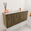 Mondiaz JOYA-DLUX 90cm toiletmeubel - kleur Dusk - Wastafel FAYE positie Midden 1 kraangat kleur Ostra. SW1423416