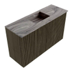 Mondiaz JOYA-DLUX 70cm toiletmeubel - kleur Shadow - Wastafel FAYE positie Midden 1 kraangat kleur Sombra. SW1425186