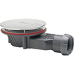 Wirquin Slim+ Bonde de receveur de douche - peu profonde 40mm - avec couvercle en ABS - chromé SW718774