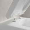 Villeroy & Boch Omnia Architectura lunette de WC avec frein de chute et quick release Blanc 1024393