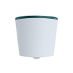MONDIAZ LAVIE WC suspendu - 36x53cm - sans bride - Smag (bleu) - softclose - quick-release - abattant WC - clay (bleu) SW1208711