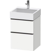 Duravit D-neo Meuble sous vasque 48.4x44.2x62.5cm 2 tiroirs Blanc mat SW641117