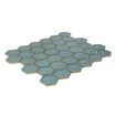 The Mosaic Factory Osiris Hertman Mozaïektegel - 32.1x28.2cm - wand en vloertegel - glans - forest green SW1472840
