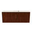 Mondiaz JOYA-DLUX 100cm toiletmeubel - kleur Ruby - Wastafel FAYE positie Midden Zonder kraangat kleur Meli. SW1425370
