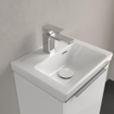 Villeroy & Boch Subway 3.0 lave-mains 37x30,5cm - 1 trou de robinetterie avec trop-plein blanc SW641673