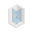 Riho Novik Z201 Douchecabine - 86x86x200cm - gepolijst aluminium SW412381
