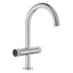 Grohe Atrio private collection L-size wastafelmengkraan m/grepen supersteel SW930308