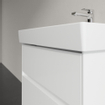 Villeroy & Boch Collaro meuble sous-lavabo - 60,4x54,6cm - 2 tiroirs Glossy white SW479543