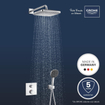 GROHE QuickFix Precision Thermostat Perfect inbouw douchesysteem met Vitalio Comfort 250 hoofddouche chroom SW1120187