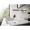 Hansgrohe Finoris ensemble de finition pour mitigeur de lavabo encastré 1- levier noir mat SW651252