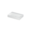 INK United lavabo - 70x45x11cm - 1 vasque - 1 trou de robinet - porcelaine blanc brillant SW207319