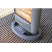 Eurom Safe-t-Shine compact 1200 Radiateur halogène 1200 watt 22x32x50cm gris SW486888