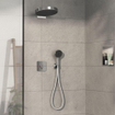 Hansgrohe ShowerSelect Comfort Q Thermostaat - inbouw - 2 functies - geïntergreerde zekerheidscombinatie - chroom SW918063