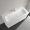 Villeroy & Boch Finion Lavabo à poser sur meuble - 1200 x 500 x 160 mm - Blanc Alpin CeramicPlus - avec trop-plein dissimulé - non poli SW106538