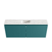 MONDIAZ TURE-DLUX Meuble toilette - 120cm - Smag - EDEN - vasque Ostra - position centrale - 1 trou de robinet SW1105121