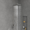 Villeroy & Boch Universal Showers hoofddouche - 35cm - vierkant - chroom SW974366