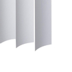 Intensions Store à lamelles 150x180x9cm lamelles 8.9cm PVC avec cadre matière synthétique Blanc SW450792