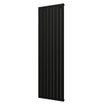 Plieger Cavallino Retto radiateur design vertical simple raccordement central 2000x602mm 1332W noir mat SW224475