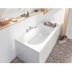 Villeroy & Boch O.novo bad - 180x80cm - rechthoek - duo - glans wit 0930606