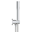 GROHE Euphoria Cosmopolitan Stick Ensemble douchette à main - 1 jet - avec support - avec coude de raccordement mural - flexible lisse - 150cm - chrome SW97582