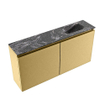MONDIAZ TURE-DLUX Meuble de toilettes 100 cm Oro. EDEN lavabo Lava position droite. Avec 1 trou de robinet. SW1103942