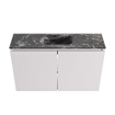 MONDIAZ TURE-DLUX Meuble toilette - 80cm - Cale - EDEN - vasque Lava - position centrale - sans trou de robinet SW1103701