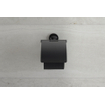 Duravit Starck T Porte-rouleau de toilette - avec couvercle - noir mat SW297081