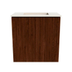 Mondiaz JOYA-DLUX Meuble de toilette 40cm - couleur Ruby - Vasque FAYE position Milieu Sans trou de robinet couleur Meli SW1425330