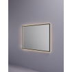 Hotbath &MORE Miroir éclairage LED direct et indirect color changing chauffage de miroir dimmable avec télécommande Laiton brossé PVD SW1246033