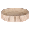 Differnz Ribba waskom - 50x38x12cm - marmer - beige SW1566360