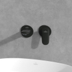 Villeroy & Boch Antao ensemble de robinet - encastrable - noir mat SW974146