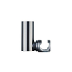 Fortifura Calvi Robinet de baignoire thermostatique avec douchette ronde, support et flexible métal Gunmetal PVD SW811982