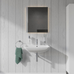 Duravit ME by Starck lavabo 60x46cm avec 1 trou de robinetterie avec trop-plein avec WonderGliss blanc SW84150
